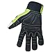 Youngstown Gloves Cut Resistant Titan XT Vibration & Impact Dampening Work Gloves For Men - Kevlar Lined, Puncture Resistant- Lime Green, X-Large