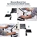 Adjustable Laptop Stand,Foldable Laptop Desk,Aluminum Laptop Desk/Stand/Table,17 inch Laptop Board with Mouse Pad Mount in TV/Bed/Sofa,Great Gift