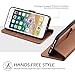 TUCCH Case Wallet for iPhone SE 2022 5G/Phone 7/8/SE 2020, PU Leather Flip Folio with Card Slot Stand Magnetic TPU Shockproof Inner Shell Compatible with iPhone 7/8/SE2/SE3, Light Brown
