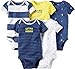Carter's 5 Pack Bodysuits, Stripe/Anchor, 3 Months