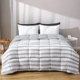 DOWNCOOL Comforter Queen Size, Reversible Duvet
