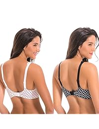 Minimizer Unline - Sujetador de mujer con cordón bordado, 2 unidades