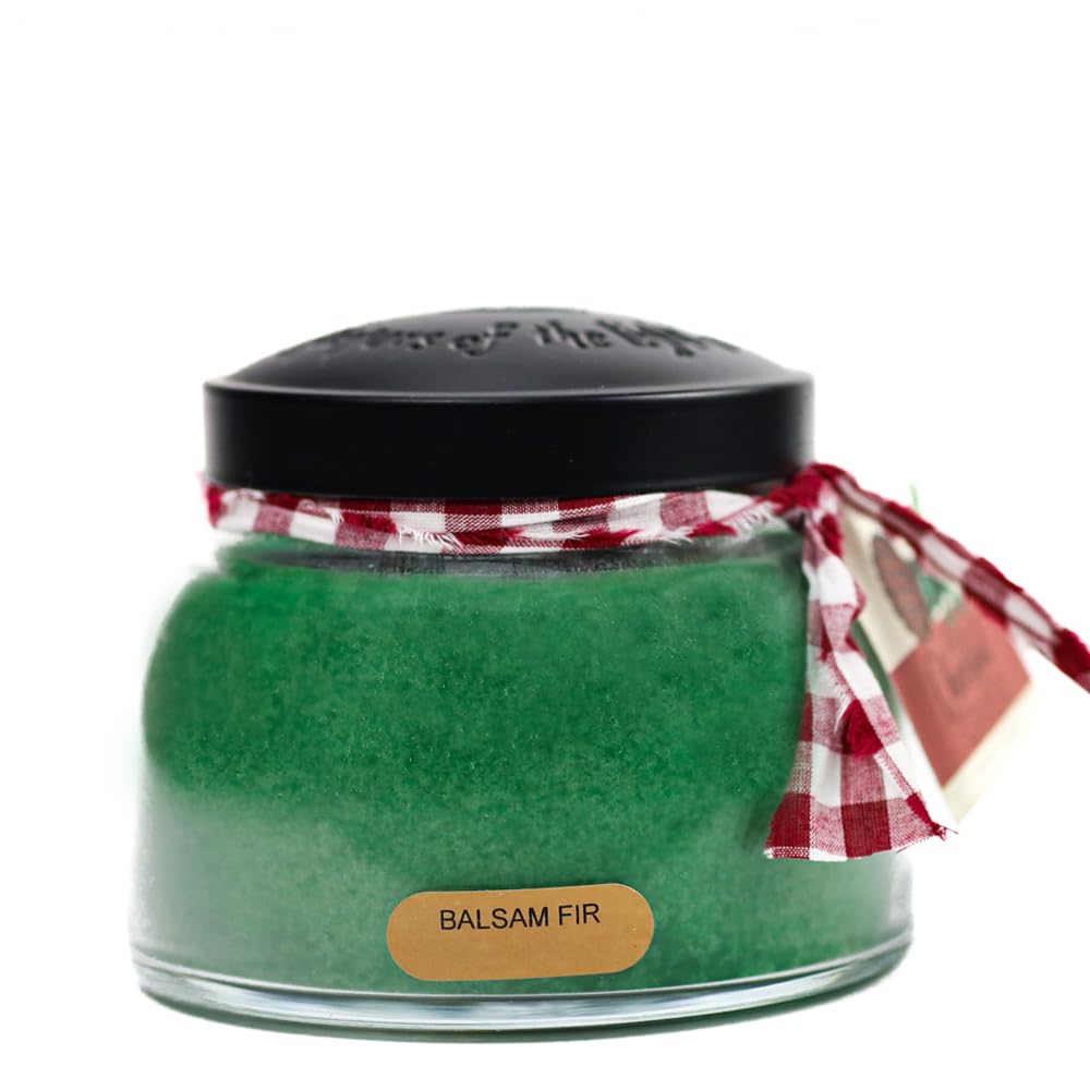 A Cheerful Giver - Balsam Fir - 22oz Mama Scented Candle Jar - Keepers of the Light - 125 Hours of Burn Time, Candles Gifts for Women