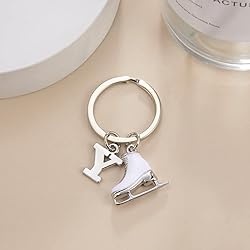 LIKGREAT Ice Skate Keychain Figure Skating