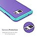 Jeylly Galaxy S7 Edge Case, One-Piece Ultra Slim 3 Color Impact Anti-Slip Rugged Soft TPU Bumper Shockproof Protective Case Cover Shell for Samsung Galaxy S7 Edge S VII Edge G935 - Purple