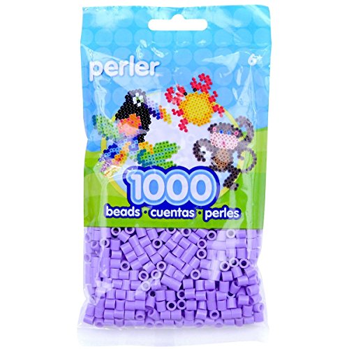 Bulk Buy: Perler Beads 1,000 Count Pastel Lavender (6 Pack)