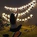 Photo clips string lights Battery Powered, 20 LED 10ft Warm white Lights for Bedroon Wedding Party Christmas Propose Indoor Home Decor Lights for Hanging Photos, Cards, Memos and Artwork, EIISON