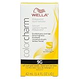 Wella Liquid Permanent Hair Color, 9g Soft Pure Gold Blonde