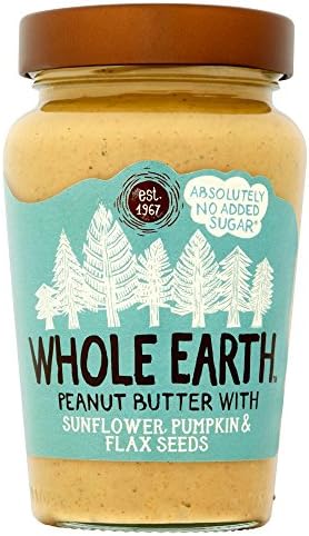 Whole Earth Peanut Butter and Mixed Seeds, 340g