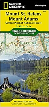 Mount St. Helens, Mount Adams [Gifford Pinchot National Forest] (National Geographic Trails Illustrated Map)