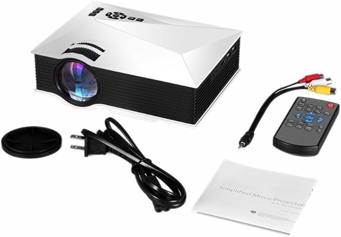 Mengshen® WiFi HD Proyector Portátil Mini LED Projector Digital ...