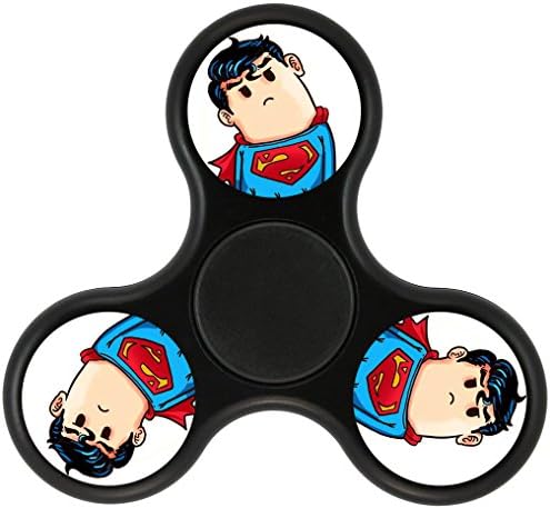 GGOO Super man Fidget Spinner, Fashion Design and Images Tri-Hands Toy
