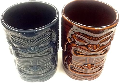 Hawaiian"Money Tiki God" Tiki Mug *Set of 2 pieces
