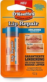 O'Keeffe's Lip Repair Cooling Lip Balm 4.2g - Dry Chapped Lips Relief view 2