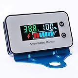IPX7 Waterproof Battery Monitor with Bracket