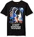 Goodie Two Sleeves Men's Humor Cat Wars Type Adult T-shirt, black, Large