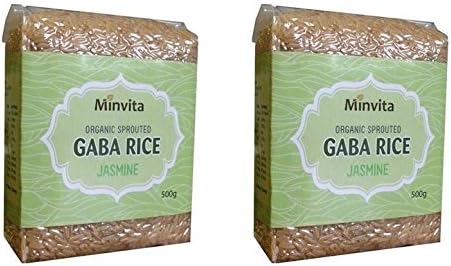 (2 PACK) - Minvita Organic Gaba Rice - Jasmine| 500 g |2 PACK - SUPER SAVER - SAVE MONEY