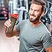 Half Gallon Water Bottle 64oz + 24oz Protein Shaker Bottle & Mixing Ball For Indoor/Outdoor Workouts, BPA & DEHP Free, Leak and Spill Proof, Sports Bottle, Large Jug 1.89L, For Gym Hiking Bodybuilding