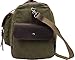 IBLUE 21in X-Large Durable Canvas Weekend Travel Tote Genuine Leather Trim Carryon Handbag Overnight Bag Sports Duffel Shoulder Bag Gym Tote With Pockets