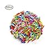 Gospire 100 Pieces Mini Colored Natural Wooden Clothespins Photo Paper Peg Pin Craft Clips with Twine