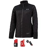 Milwaukee 233B M12 Black Heated Women's AXIS Jacket Kit, Size