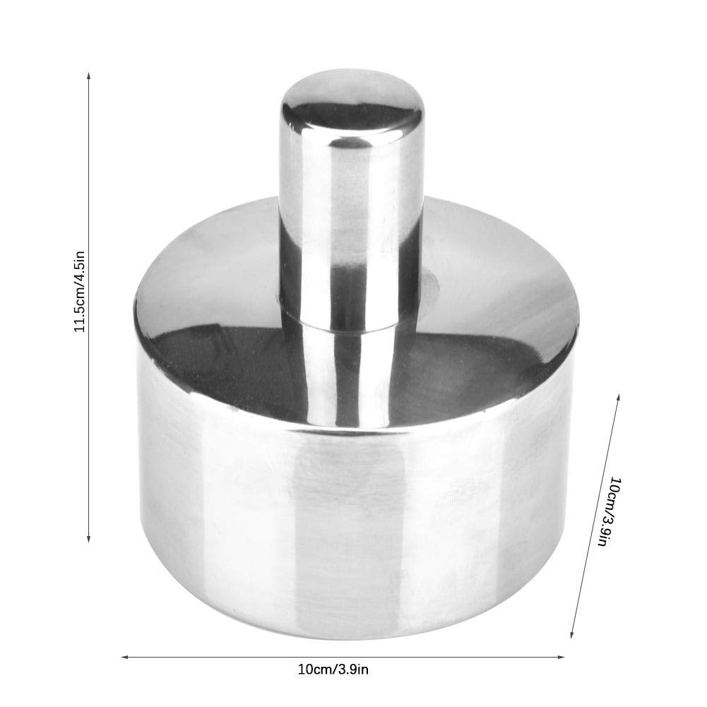 Alcohol Lamp 400ml Stainless Steel Thickened Laboratory Burner High Capacity Durable Alcohol Lighter, White - Image 3