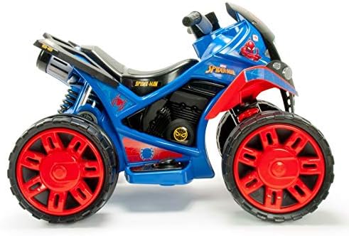spiderman 12v quad bike