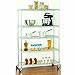 Seville Classics UltraDurable Commercial-Grade 5-Tier NSF-Certified Steel Wire Shelving with Wheel, 48