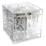Clear Money Gift Maze Cash Puzzle Brain Teaser Box by CloseoutZone