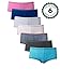 Emprella 5 Pack Boy Shorts Underwear for Women, Breathable Cotton Womens Panties