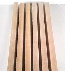 3/4” x 2” x 16” Combo of 6 Walnut 6 Cherry