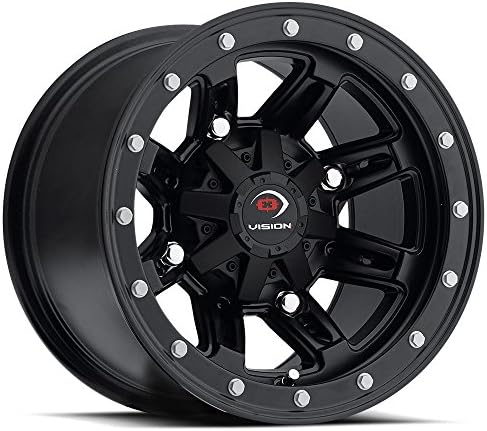 Vision Five-Fifty 14 Black Wheel / Rim 4x110 with a -10.2mm Offset and a 86 Hub Bore. Partnumber 550-148110MB4