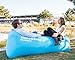 SmoothBag Premium Inflatable Lounger Sofa with Headrest | Easily Setup in Seconds Without A Pump | Inflatable Air Lounge Sofa with Built-In Headrest | Air Hammock, Portable Camp Seat, Air Couch Bed