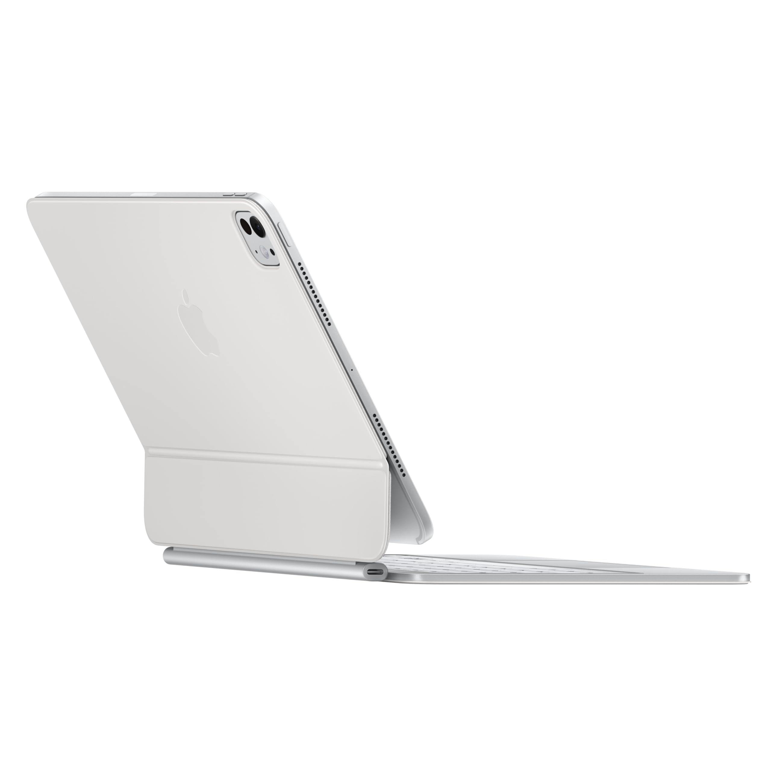 Apple iPad Magic Keyboard Case for iPad Pro 11-inch (M4), Great Typing Experience, Built-in Trackpad, Function Row, US English - White