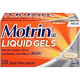 Motrin Liquid Gels, 120 Count Per Pack (2 Pack)
