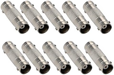Hosyl BNC Female Jack to BNC Female Coupler Adapters 10 Pack