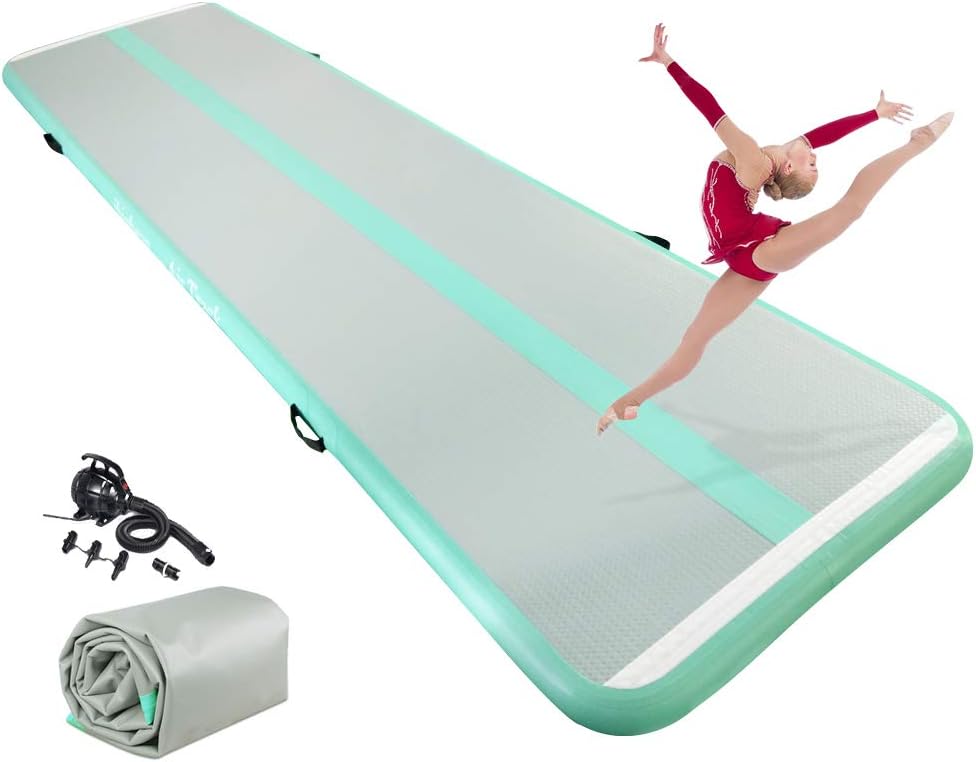 ibigbean Inflatable Tumble Track Training Mats Home Use Series