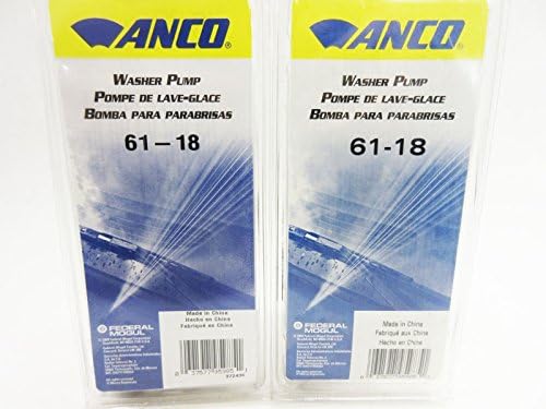 Anco Windshield Washer Pump 61-18 Pack Of 2