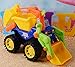 Babrit Story Sand Beach Construction Trucks Tracker for Kids Children Toys