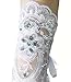 Gauss Kevin Hand Drill Lace Gloves UV Protection Fingerless Gloves Prom Party Driving Wedding