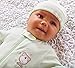 Gerber Baby 9-Piece Cap and Mitten Bundle, Teddy Bear Newborn