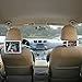 OHLPRO Universal Tablet Holder - Car Backseat Mount 360 Rotating Adjustable for 6