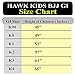 Hawk Sports Brazilian Jiu Jitsu Gi for Kids, Ultra-Light Extra Tough Premium Fabric Kids BJJ Gi for Martial Arts Training & Competition, Comfortable Perfect Fit BJJ Kids Gi - Size K4, Girls’ White
