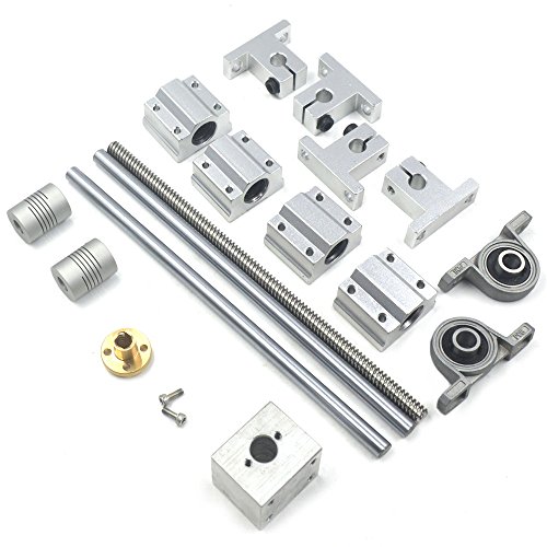 Lead Screw Bearing Mounts, Mergorun 400mm Horizontal Optical Axis & 8mm