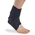 DonJoy Stabilizing Pro Ankle Support Brace, Black, XX-Small