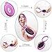 Oleh-Oleh Wet and Dry Brush Pro Detangle Hair Brush + Folding Mirror Mini Pop Up Hairbrush (rose+blue)