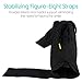Vive Lace Up Ankle Brace - Men, Women Foot Support Stabilizer Compression Sleeve - Sprained Adjustable Leg Splint - Sprain Rolled Immobilizer Wrap Guard for Running, Volleyball, Basketball, Soccer (L)