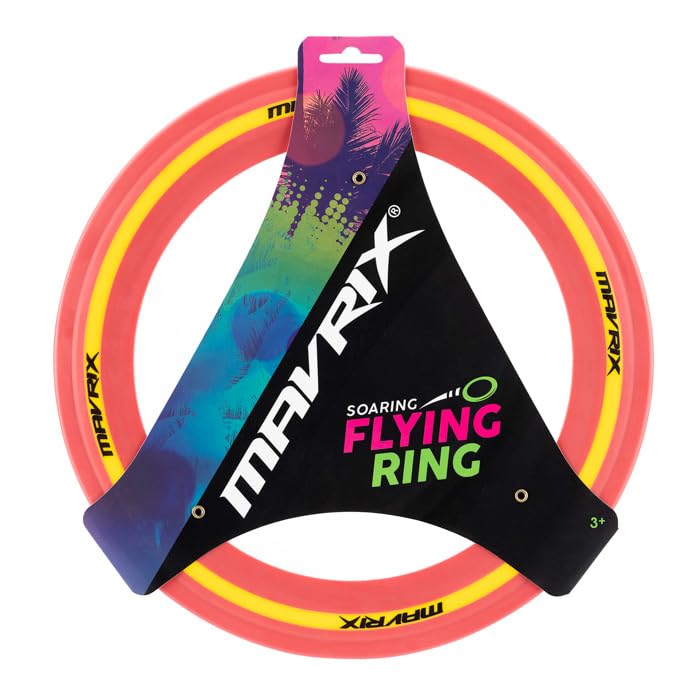 Mavrix | Flying Ring, Outdoor Flying Disc, Lightweight Flying Ring, Outdoor Garden Toys, Garden Games