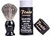 Fento Pure Badger Hair Shaving Brush-For Double Edge Razor, Safety Razor,Black Handle