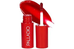 Palladio Jelly Tint, Liquid Stain for Cheeks & Lips, Vivid Color Lip Stain, Lightweight Non-Sticky and Transfer-proof, Natura
